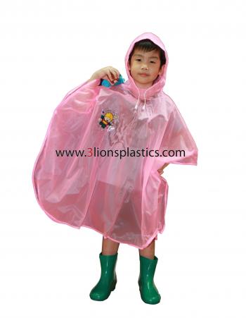 เสื้อกันฝนเด็ก แบบค้างคาว – โรงงานผลิตเสื้อกันฝน